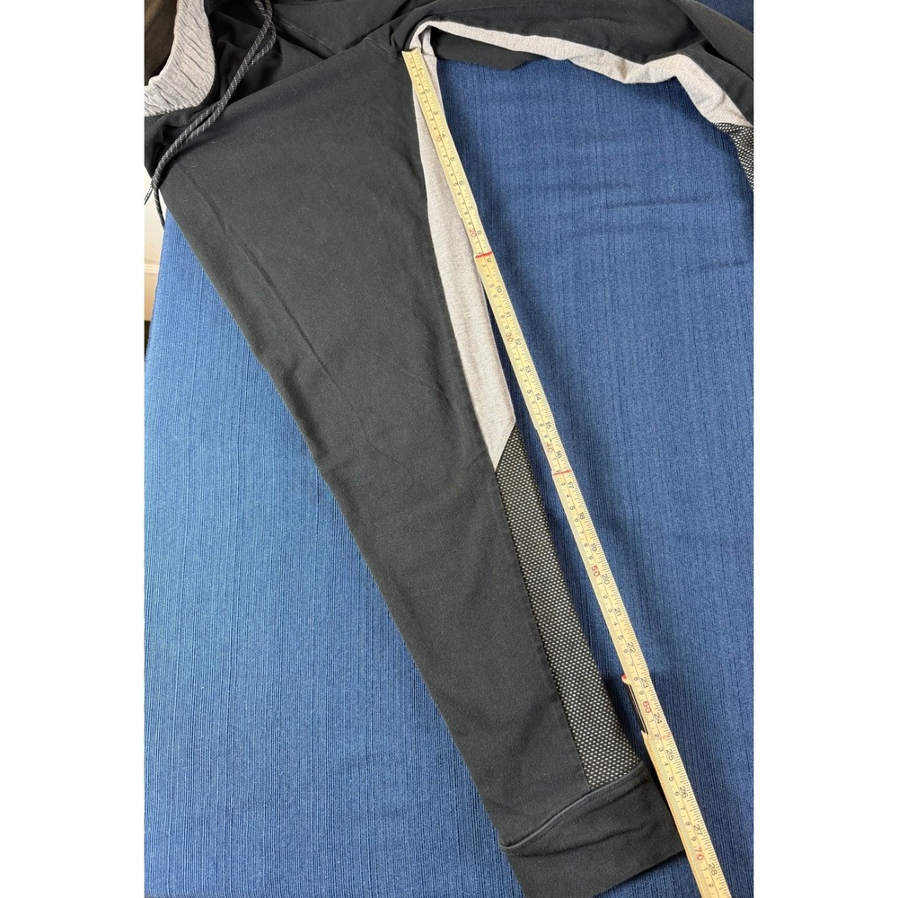 PINK Joggers M Black Gray Mesh Yoga Pants & Gaiam Yoga Block Bundle Athleisure - Picture 5 of 7